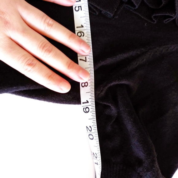 NEW WORTHINGTON BLACK CARDIGAN SWEATER SZ SMALL - Picture 5 of 5